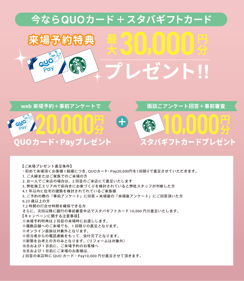 QuoカードPay10,000円プレゼント!!