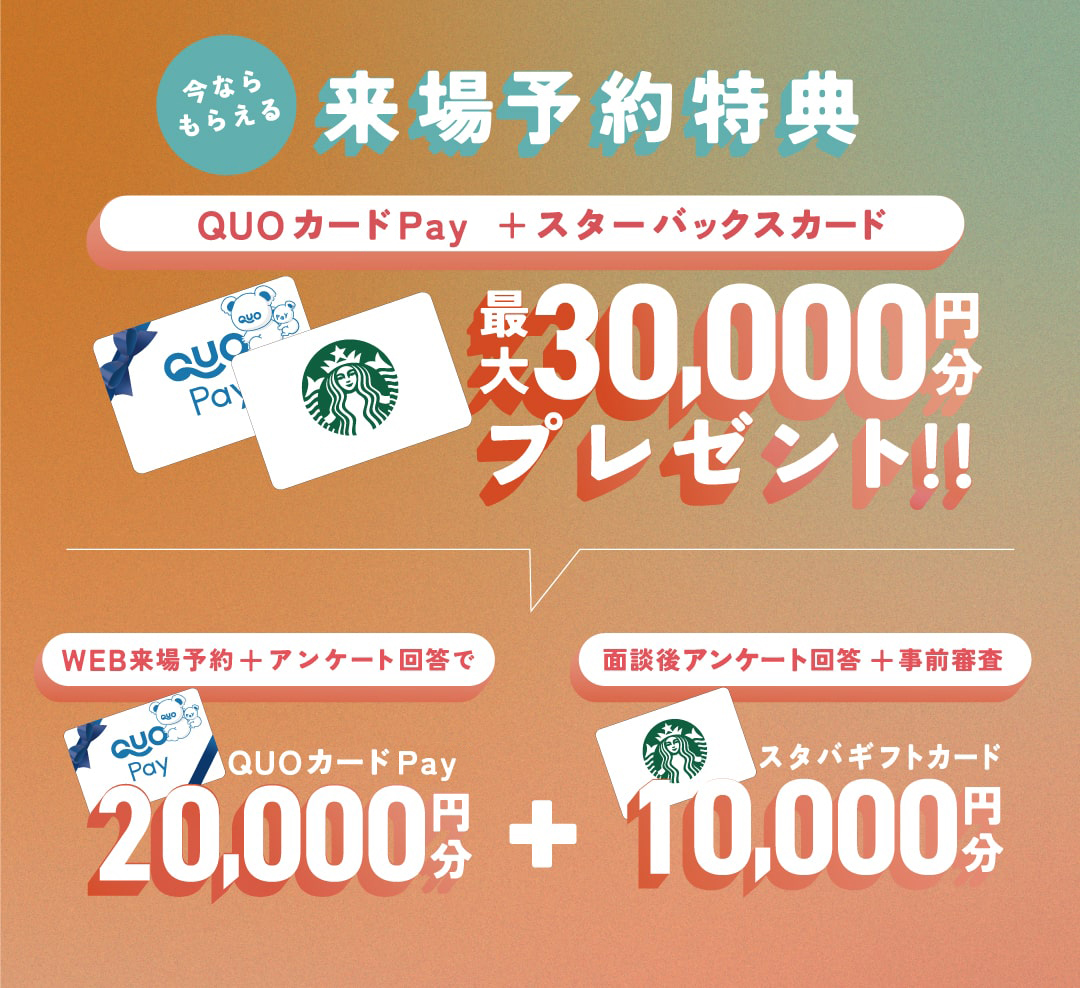 来場予約特典 
